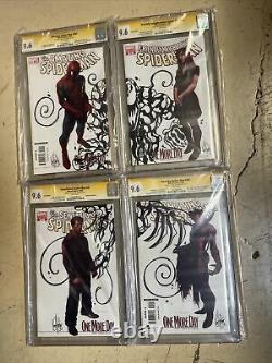 One More Day 1-4 Djurdjevic Variant Remarked Haeser CGC Signature Series 9.6 Set