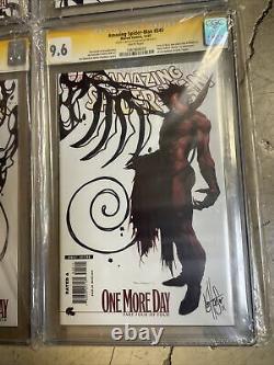 One More Day 1-4 Djurdjevic Variant Remarked Haeser CGC Signature Series 9.6 Set