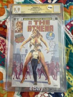 Patriotika #1 Alex Ronald SHE-HULK HOMAGE TRADE Variant CGC 9.9 Signature Series