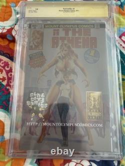 Patriotika #1 Alex Ronald SHE-HULK HOMAGE TRADE Variant CGC 9.9 Signature Series