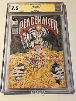 Peacemaker #1 1/88 CGC Signature Series 7.5 Autographed by John Cena DC 1988