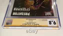 Predator vs. Spider-Man #1 CGC 9.8. SS Signed Percy. Variant
