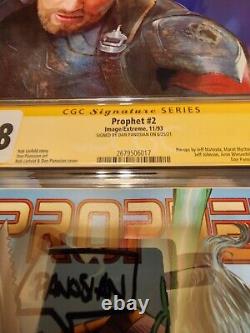 Prophet #2, Signature Series CGC 9.8 Signed by Dan Panosian Image Comics Slabbed