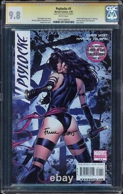 Psylocke #1 CGC Signature Series 9.8 W