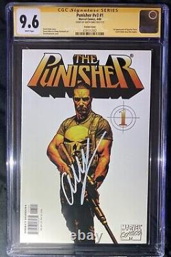 Punisher #1 Vol. 3 CGC Signature Series 9.6 Signed By Garth Ennis