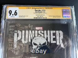 Punisher 218 -1st Punisher War Machine CGC 9.6 Signature Series Jon Bernthal