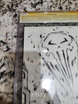 Punisher One Cgc Signature Series 9.4 Sketch Cover