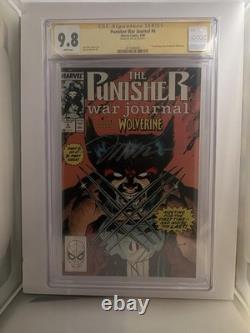 Punisher War Journal #6 CGC Signature Series Marvel Signed by Jim Lee