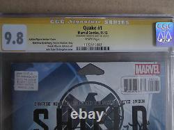 Quake SHIELD 50th Anniversary #1 CGC Signature Series 9.8 Chloe Bennet