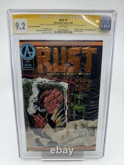 RUST #1 LIMITED CGC Signature Series 9.2 1st SPAWN SIGNED BY TODD MCFARLANE 1992
