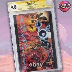 Radiant Red #1 GalaxyCon Exclusive Variant CGC Signature Series 9.8 Triple Auto