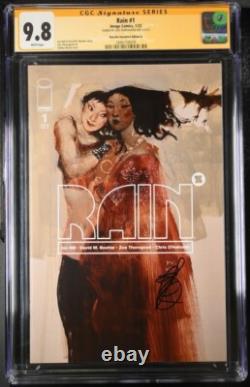 Rain #1 RI Edition A Image Comics CGC Signature Series 9.8 Signed Zoe Thorogood