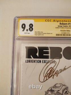 Reborn #1 Convention Edition CGC 9.8 Signature Series Signed by Greg Capullo