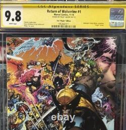 Return of Wolverine #1 CGC Signature Series 9.8 Signed Philip Tan Virgin Cover