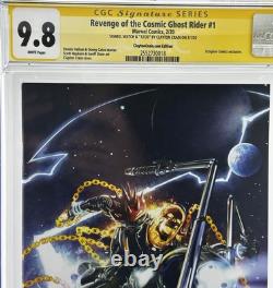 Revenge of the cosmic Ghost rider #1Marvel Comics CGC signature series 9.8 12/30