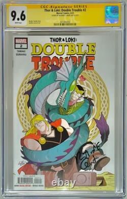 Richard E. Grant Signed CGC Signature Series 9.6 Thor & Loki Double Trouble #2