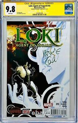 Richard E. Grant Signed CGC Signature Series Graded 9.8 Marvel Loki Asgard #16