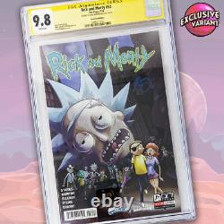 Rick and Morty #52 Exclusive Variant CGC Signature Series 9.8 Greg Kirkpatrick