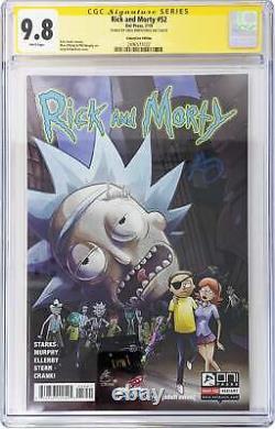 Rick and Morty #52 Exclusive Variant CGC Signature Series 9.8 Greg Kirkpatrick