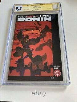 Ronin #1 1983 CGC 9.2 Signature Series Signed by Frank Miller Book One