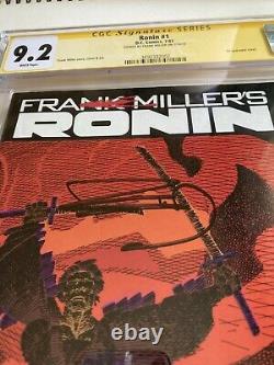 Ronin #1 1983 CGC 9.2 Signature Series Signed by Frank Miller Book One