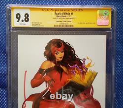 SCARLET WITCH #1 (3/23) Nakayama VIRGIN Edition CGC SIGNATURE SERIES 9.8