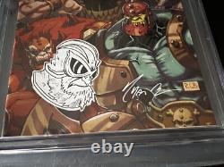 SIGNED & SKETCHED MOTU Revelation #1 CGC Signature Series 9.8 Ryan Browne