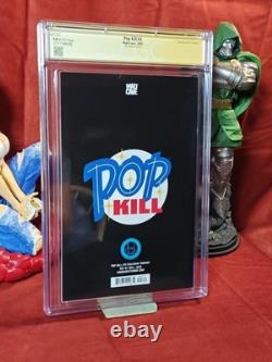 SIGNED WILL JACK Pop Kill #3 Cover A VIRGIN VARIANT CGC SS 9.8! Baby Blue? Sig