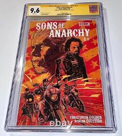 SONS OF ANARCHY #1 Signed RON PERLMAN Autograph CGC 9.6 Signature Series Comic