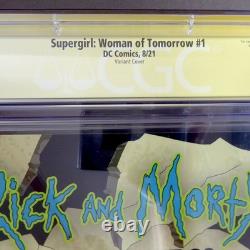 SUPERGIRL WOMAN OF TOMORROW #1 CGC 9.4 Signature Series Signed By Tom King