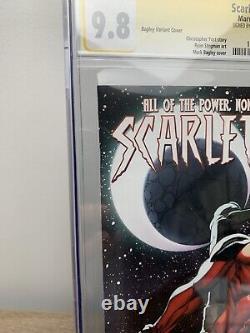 Scarlet Spider #1 (CGC 9.8) Mark Bagley 125 Variant Signature Series VHTF