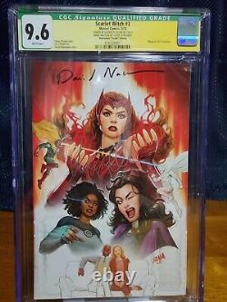 Scarlet Witch #3 MCU WandaVision CGC signature series 9.6 Elizabeth Olsen signed