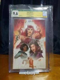 Scarlet Witch #3 MCU WandaVision CGC signature series 9.6 Elizabeth Olsen signed