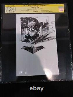 Sean Gordon Murphy Original Art Batman White Knight Sketch Cgc Signature Series
