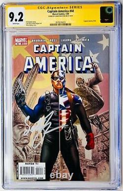 Sebastian Stan Signed CGC Signature Series Graded 9.2 Marvel Captain America #43