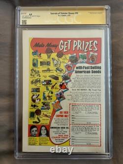 Secrets of Sinister House #10 CGC Signature Series 6.0 Signed By Larry Hama