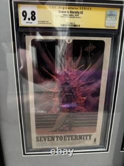 Seven To Eternity #2 Signature Series Remender CGC 9.8
