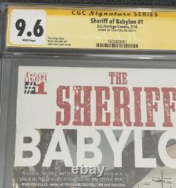 Sheriff of Babylon #1 CGC SS 9.6 Signature Series Signed By Tom King Vertigo/DC