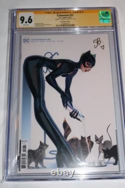Signature Series CGC 9.6 Catwoman 52 2023 Variant Signed Sweeney Boo POP 3 RARE
