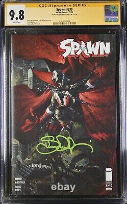 Signature Series CGC 9.8 Spawn #339 Signed by Simone Bianchi Autograph