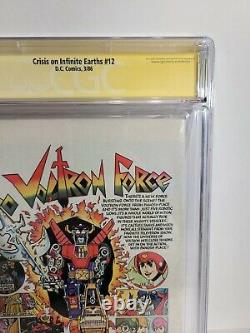 Signature Series Crisis Infinite Earth 12 DC 1986 CGC 6.0 Jerry Ordway New Flash