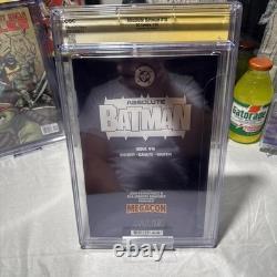Signed Absolute Batman #18 CGC 9.9 WP SS Javi Fernandez MegaCon Variant Only 9.9