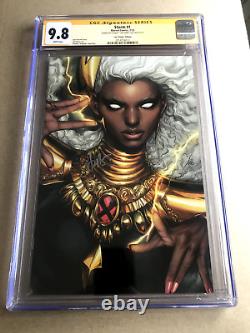 (Signed) Storm #1 CGC SS 9.8 1100 Stanley Lau Virgin Variant (Marvel 2023)