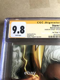 (Signed) Storm #1 CGC SS 9.8 1100 Stanley Lau Virgin Variant (Marvel 2023)