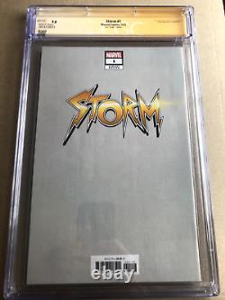 (Signed) Storm #1 CGC SS 9.8 1100 Stanley Lau Virgin Variant (Marvel 2023)