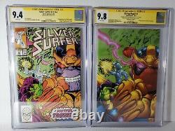 Silver Surfer #44 AND Do You Pooh #1 Both CGC Signature Series