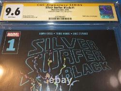 Silver Surfer Black #1 1st Knull Key Cates Signature Series CGC 9.6 NM+ Gem Wow