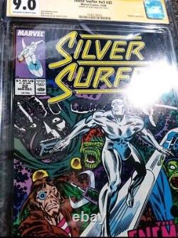 Silver Surfer #v3 #32 CGC 9.0? Signature Series Ron Frenz