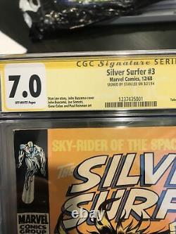 Silver surfer 3 cgc Signature Series 7.0 Stan Lee