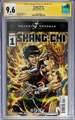 Simu Liu Signed CGC Signature Series Graded 9.6 Shang-Chi #1 Marvel